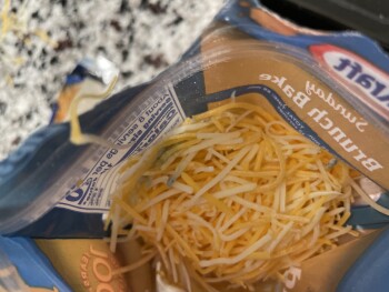 Consumer Food Safety Report Kraft Sharp Cheddar Shredded Cheese, Virginia Beach, VA, USA Kraft shredded cheese was moldy when un... photo #2