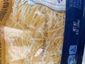 Consumer Food Safety Report Kraft Sharp Cheddar Shredded Cheese, Virginia Beach, VA, USA Kraft shredded cheese was moldy when un... photo #3