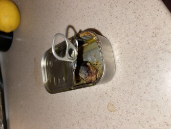Consumer Review - Food Safety Whole Foods Market, National Boulevard, Los Angeles, CA, USA Hi,  I had some promoted canned sardine... photo #1