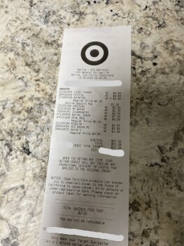 Consumer Review - Food Safety Target, General Stilwell Drive, Marina, CA, USA I bought lucky charms from target. Ate some. And now... photo #2