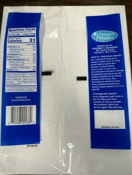 Food Recall Chang Farm Mung Bean Sprouts - recalled due to Listeria monocytogenes Chang Farm, Whatley, MA is rec... photo #2