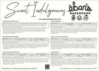 Food Recall Eban’s Bakehouse Cookie Bites - recalled due to undeclared milk and soy Eban’s Bakehouse is recallin... photo #1