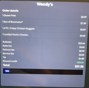 Verbraucherbewertung – Lebensmittelsicherheit Wendy's, Nannie Helen Burroughs Avenue Northeast, Northeast Washington, Washington D.C., DC, USA Sus... Foto #2