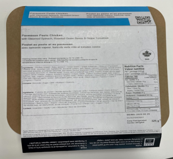 Food Recall Factor Parmesan Pesto Chicken with Steamed Spinach, Roasted Green Beans & Grape Tomatoes - recalled... photo #3