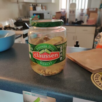 Consumer Review - Food Safety Food4Less, West 6th Street, Los Angeles, CA, USA Claussen Kosher Dill Whole Pickles, Purchased Claus... photo #2