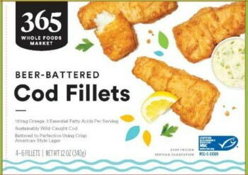 Food Recall Tampa Bay Fisheries, Inc.  Beer Battered Pollock and Cod Fillets - recalled due to Undeclared Soy TA... photo #3
