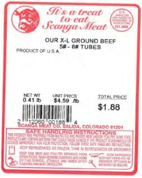 Food Recall Scanga Meat ground beef products - recalled due to E. coli O103 The FSIS announced the recall of app... photo #4