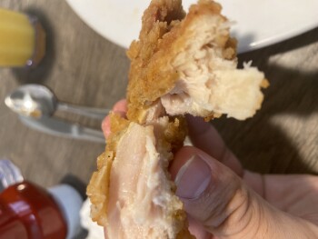 Consumer Review - Food Safety Buttered Toast, Bunker Hill Drive, Algonquin, IL, USA My son who is 5 ordered a chicken tenders kids... photo #2