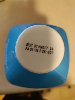 Consumer Review - Food Safety ALDI, West North Avenue, Villa Park, IL, USA My husband bought Fairlife fat free milk from Jewel in... photo #1