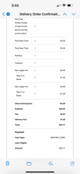 Consumer Review - Food Safety Eat'n Park - Monongahela, West Main Street, Monongahela, PA, USA A good bit of my food was missing i... photo #2