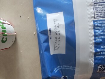 Consumer Review - Food Safety Pillsbury Cookie Dough with Oreo, Smith's Marketplace, North Washington Road Boulevard, North Ogden,... photo #2