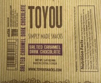 Food Recall ToYou Snack Bars in a variety of flavors - recalls due to due to undeclared soy ToYou Snacks, of Win... photo #4