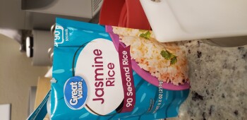 Rapport de sécurité alimentaire du consommateur Jasmine Rice, Walmart Supercenter, Broadway Street, Pearland, TX 77581, USA Bought Great Value 90 se... photo #2