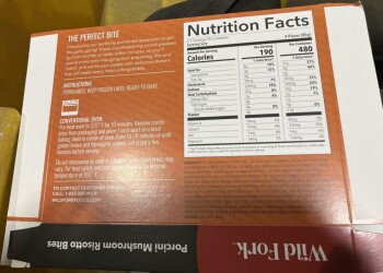 Outbreak Wild Fork Porcini Mushroom Risotto Bites - Public health alert due to misbranding & allergen The FSI... photo #4
