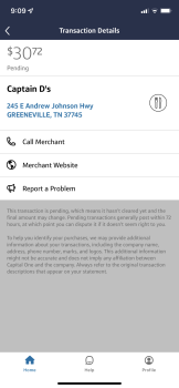 Consumer Review - Food Safety Captain D's, East Andrew Johnson Highway, Greeneville, TN, USA I have never had an issue with this s... photo #3