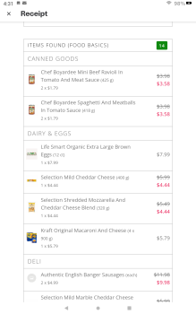 Consumer Review - Food Safety Instacart, Toronto, ON, Canada Jan 12, I ordered instacart from  food basic, i .bought 4 cans of che... photo #3