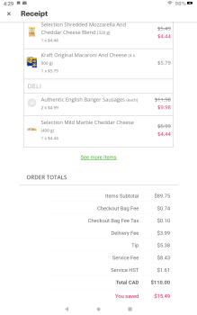 Consumer Review - Food Safety Instacart, Toronto, ON, Canada Jan 12, I ordered instacart from  food basic, i .bought 4 cans of che... photo #4