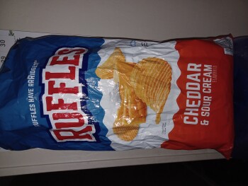 Consumer Review - Food Safety Ruffles Cheddar & Sour Cream potato chips, Antioch, CA, USA Suspected food poisoning. Symptoms: Diar... photo #1