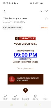 Consumer Review - Food Safety Chipotle Mexican Grill, Chess Drive, Foster City, CA, USA After eating I couldn't digest and fell il... photo #4