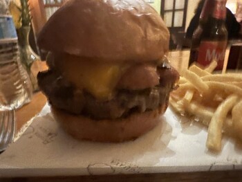 Consumer Review - Food Safety Estancia Uruguaya, Revolución de 1910, Esterito, La Paz, BCS, Mexico Ordered a burger and fries. Bur... photo #2