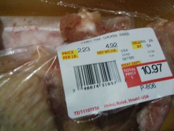 Consumer Review - Food Safety Chicken Wings, Fort Bragg, NC, USA Yesterday I cook the chicken wings few minutes later I started ge... photo #1