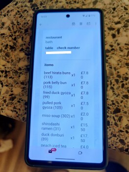 Consumer Review - Food Safety wagamama bath, George Street, Bath, UK Ordered crispy pork ramen with rich broth. Egg wasn't even st... photo #1
