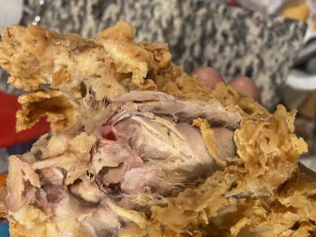Consumer Review - Food Safety Popeyes Louisiana Kitchen, North Blackstone Avenue, Fresno, CA, USA My family and I ate bloody under... photo #2