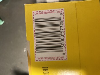 Consumer Review - Food Safety cap'n crunch berries, Walmart Supercenter, North 27th Street, Lincoln, NE, USA This morning I woke u... photo #2