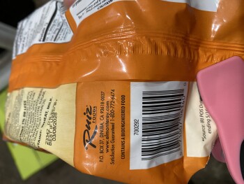 Consumer Review - Food Safety Raley's, San Pablo Dam Road, San Pablo, CA, USA Bean and cheese Monterey Frozen burritos most likely... photo #1