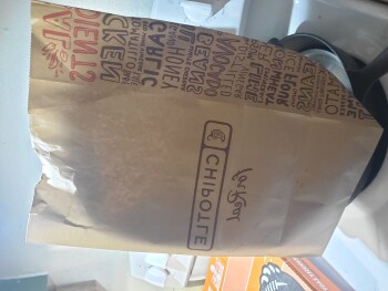 Consumer Review - Food Safety Chipotle, Kitty Hawk Road, Universal City, TX, USA Sunday January 28th at around 6pm I went in to or... photo #1