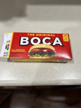 Avaliação do consumidor - Segurança alimentar Boca Burger, Villa Rica, GA 30180 I’m not sure if the Boca Burger contains something that made me si... foto #2