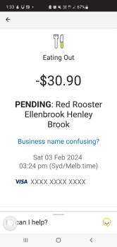 Consumer Review - Food Safety Red Rooster Ellenbrook, Deloraine Way, Henley Brook WA, Australia I ordered 6 pieces of Sweet Sour C... photo #2