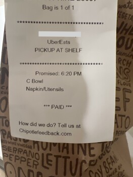 Consumer Review - Food Safety Chipotle Mexican Grill, Glades Road, Boca Raton, FL, USA Yesterday early evening my13 year old son a... photo #2