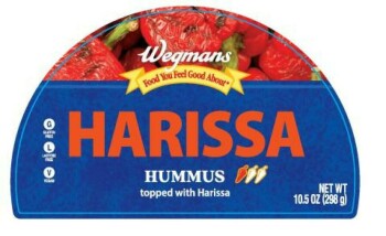 Food Recall WEGMANS Harissa hummus topped with harissa - recalled due to undeclared sesame Summer Fresh Salads I... photo #2