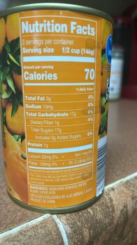 Consumer Food Safety Report Sweet Harvest Mandarin Oranges, Aldi, Lincoln, NE, USA My friend found a nail in her can of mandarin... photo #5