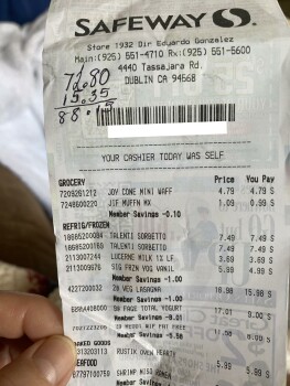Consumer Review - Food Safety Safeway, 4440 Tassajara Road, Dublin, CA, USA . I meant to say that I bought it on February 3. 2024... photo #1