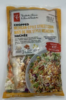 Food Recall President's Choice & Taylor Farms Mexican-Style Street Corn Salad Kits - recalled due to Listeria Pr... photo #1