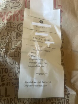 Consumer Review - Food Safety Chipotle Mexican Grill, Wantagh Avenue, Wantagh, NY, USA My wife ate Chipotle last night around 6 pm... photo #2