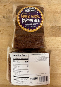 Rappel d'aliments Zingerman’s Bakehouse Black Magic Brownie - recalled due to undeclared allergen Zingerman’s Bakehous... photo #2