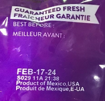 Food Recall Fresh Express Salsa! Ensalada Salad Kit recalled due to Listeria monocytogenes The CFIA announced th... photo #3