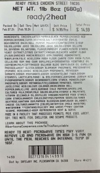 Food Recall Albertsons Chicken Taco Kits and Meals recalled due to Listeria contamination Albertsons Companies h... photo #2