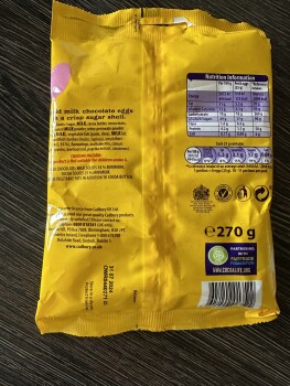 Consumer Review - Food Safety Cadbury Mini Eggs, Iceland Supermarket Stocksbridge, Fox Valley Way, Stocksbridge, Sheffield, UK I b... photo #3