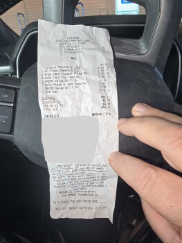 Consumer Review - Food Safety 7-Eleven, Godwin Boulevard, Suffolk, VA, USA I purchased a glass of Ice and steak and cheese taquito... photo #3