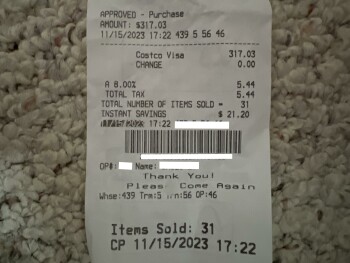 消费者评论 - 食品安全 Costco Wholesale, South Havana Street, Aurora, CO, USA Threw up at 1:00 AM am and had sulfur burps.... 照片 #3