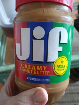 Avaliação do consumidor - Segurança alimentar Walmart Supercenter, South Blue Angel Parkway, Pensacola, FL, USA Jiff peanut butter that I bought a... foto #1