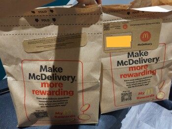 Consumer Review - Food Safety McDonald's, Souter Way, Weymouth, UK Ordered our dinner from this McDonald's. My wife had a triple c... photo #3