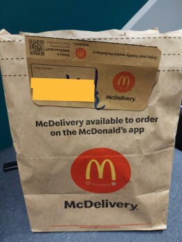 Consumer Review - Food Safety McDonald's, Souter Way, Weymouth, UK Ordered our dinner from this McDonald's. My wife had a triple c... photo #6