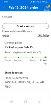 Consumer Review - Food Safety Walmart Supercenter, North Hervey Street, Hope, AR, USA Suspected food poisoning. Symptoms: Diarrhea... photo #5