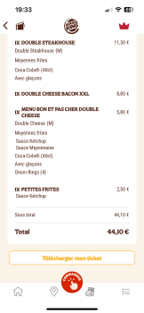 Consumer Review - Food Safety Burger King, Route de Crémieu, Tignieu-Jameyzieu, France Nous avons pris  Burger King samedi 17 Févr... photo #1