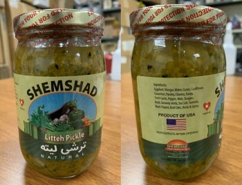 Food Recall Shamshad Food's jarred food items recalled due to potential microbial contamination The California D... photo #1